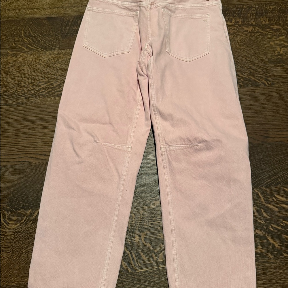 Madewell Women's Straight Leg Pink Jeans